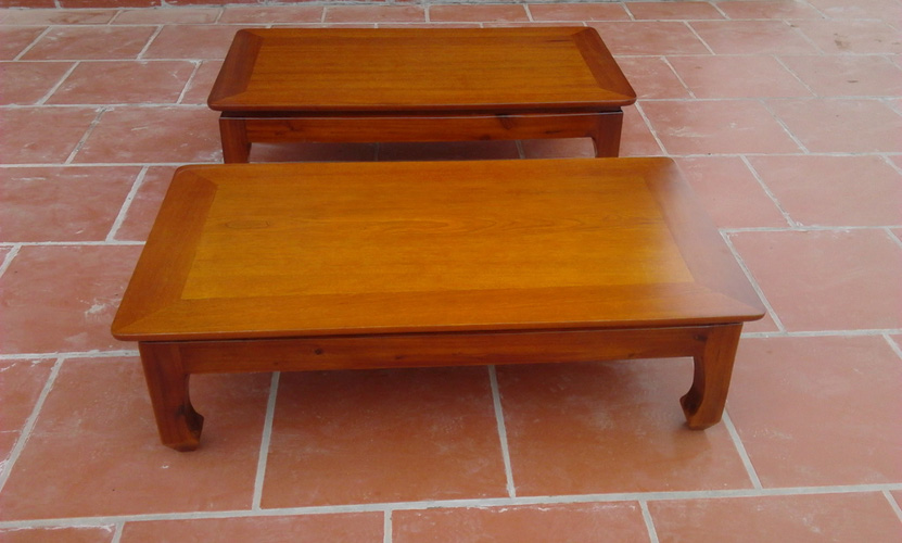 bàn osin kiểu Nhật gỗ xoan đào